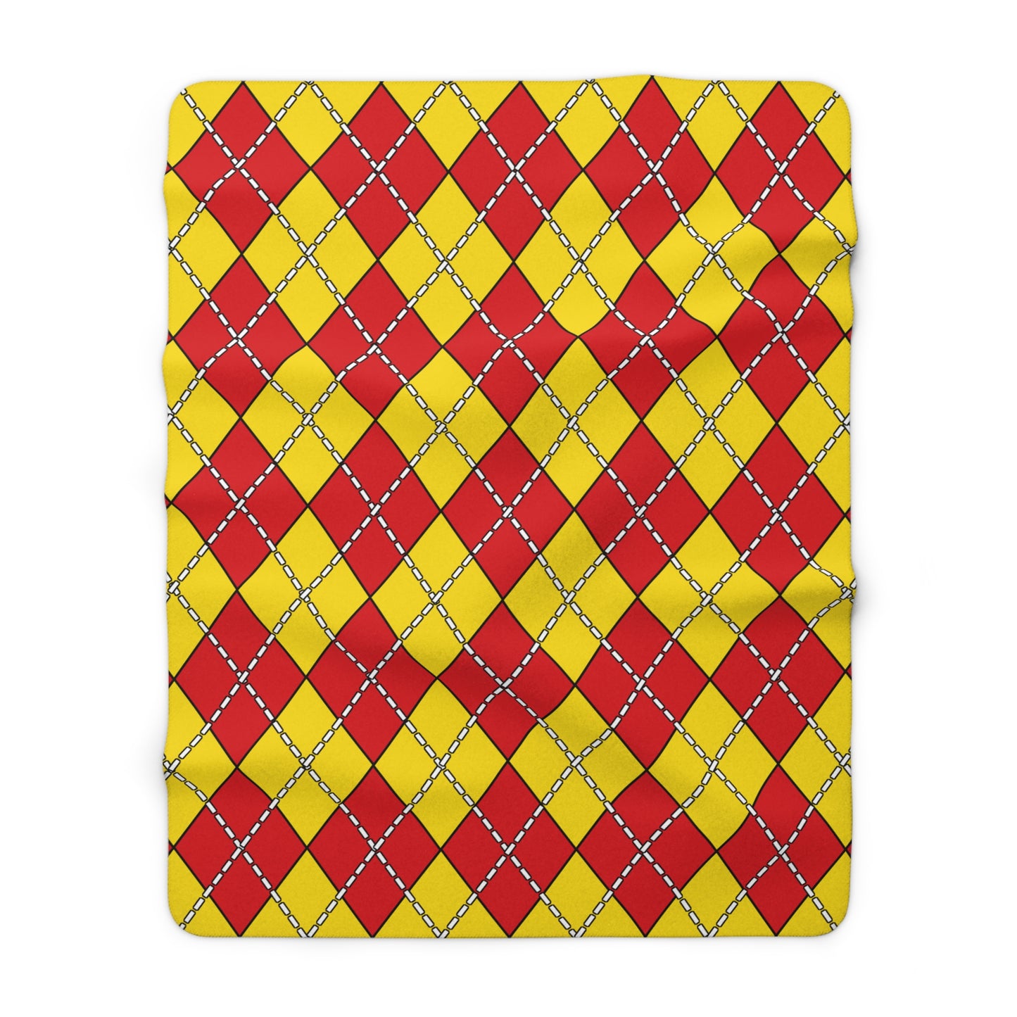 Catalonia Retro Argyle Blanket Throw