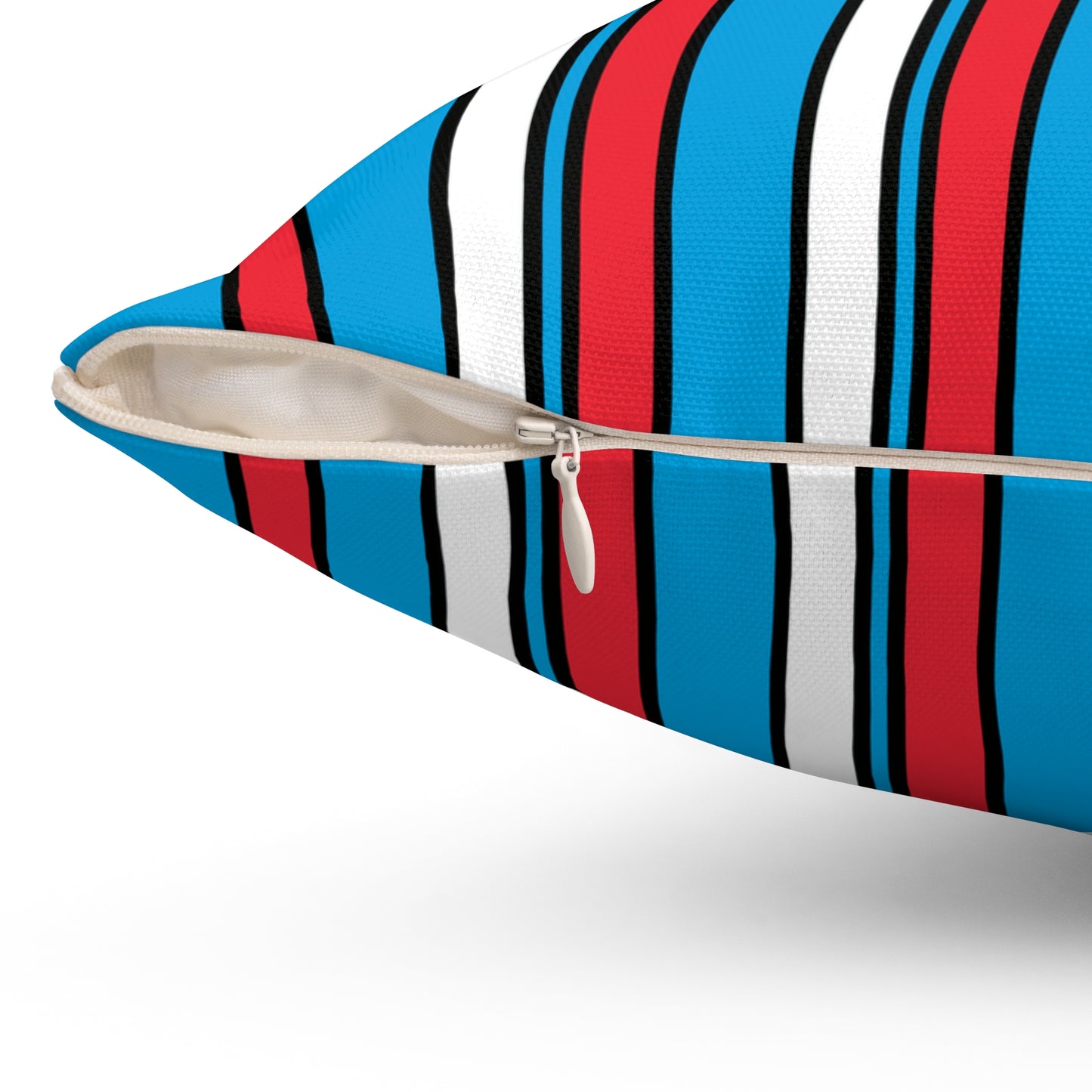 Luxembourg Retro Stripes Cushion Pillow