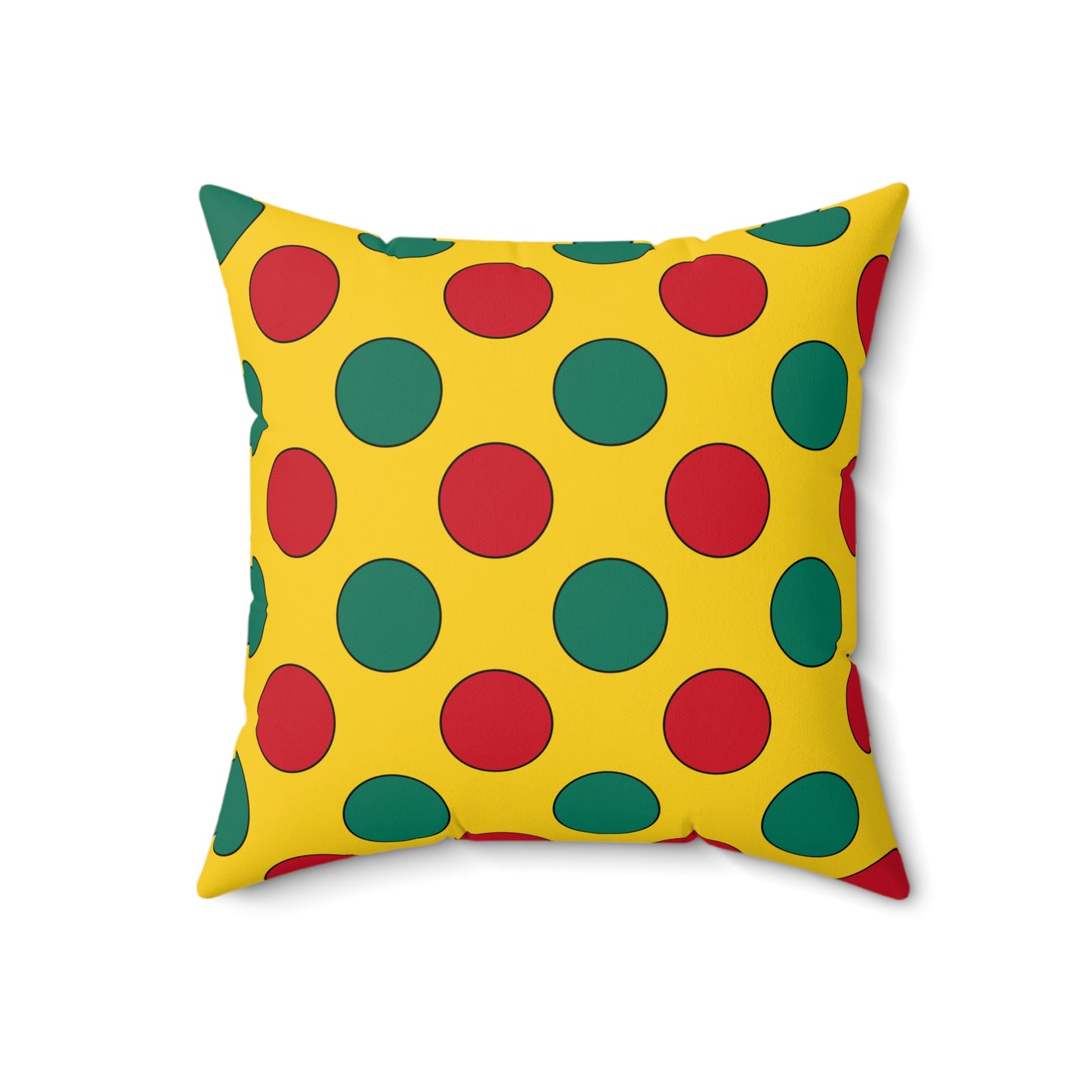 Cameroon Retro Polka Dots Cushion Pillow