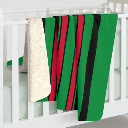 Vanuatu Retro Stripes Blanket Throw