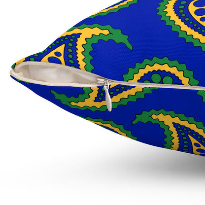 Christmas Island Retro Paisley Cushion Pillow