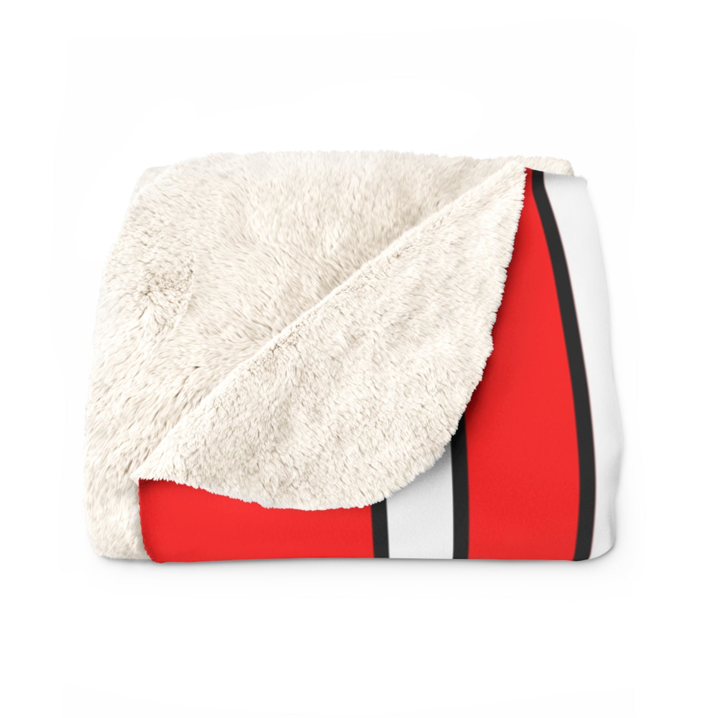 Switzerland Retro Stripes Blanket Throw
