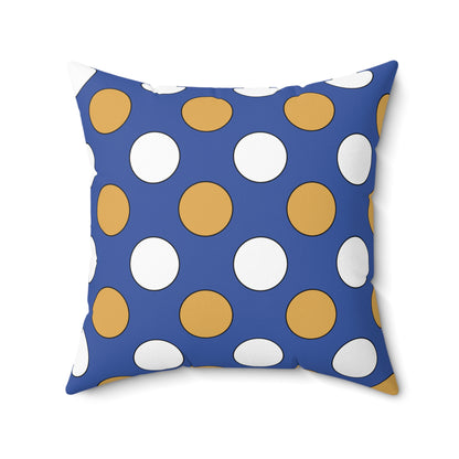 Marshall Islands Retro Polka Dots Cushion Pillow