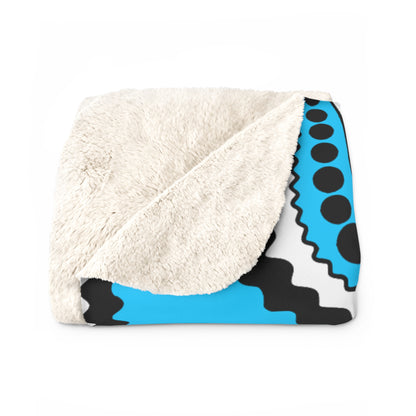 Botswana Retro Paisley Blanket Throw