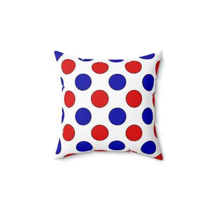 Panama Retro Polka Dots Cushion Pillow
