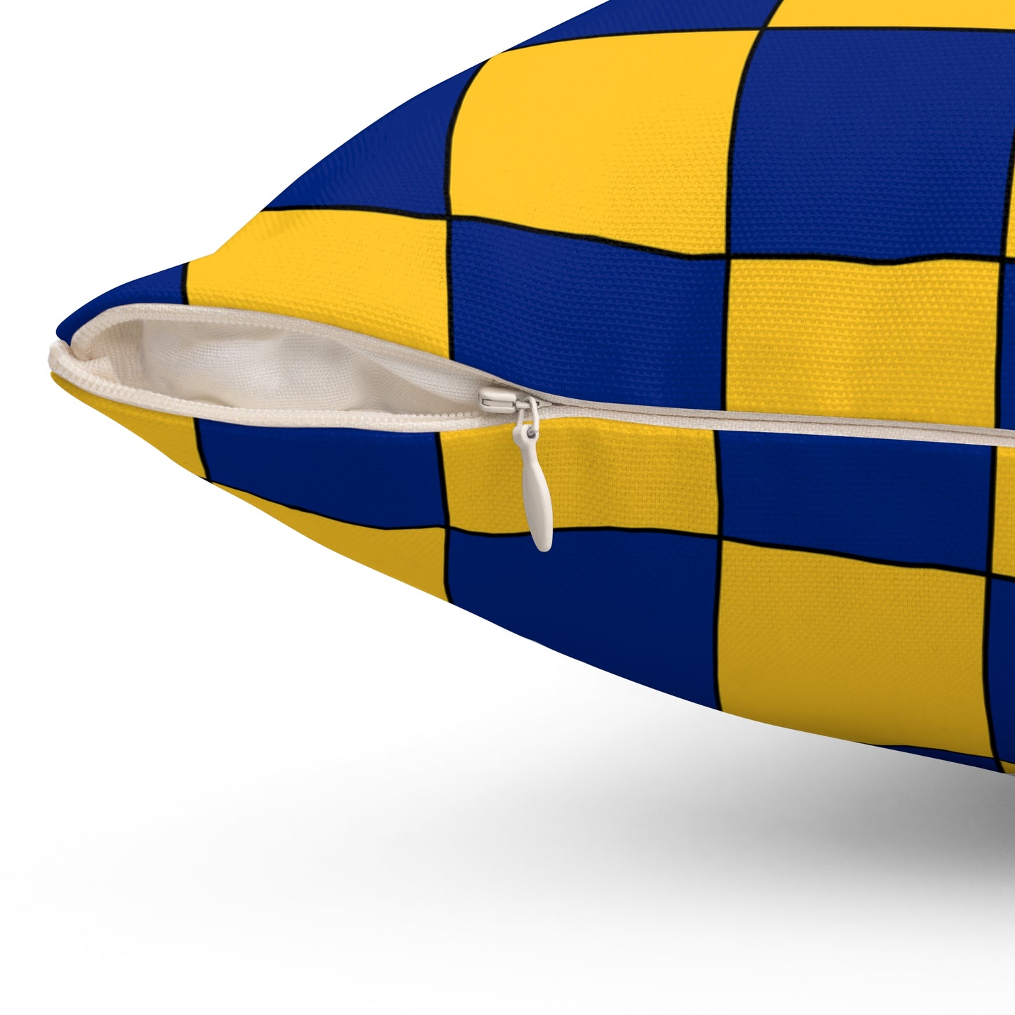 Barbados Retro Check Cushion Pillow