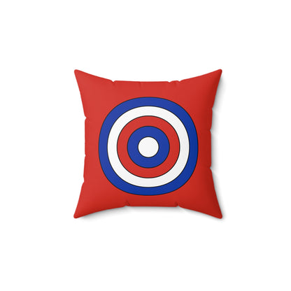 Paraguay Retro Target Cushion Pillow
