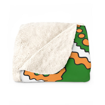 India Retro Paisley Blanket Throw