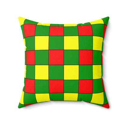 Guinea Retro Check Cushion Pillow