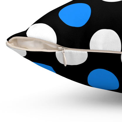 Estonia Retro Polka Dots Cushion Pillow