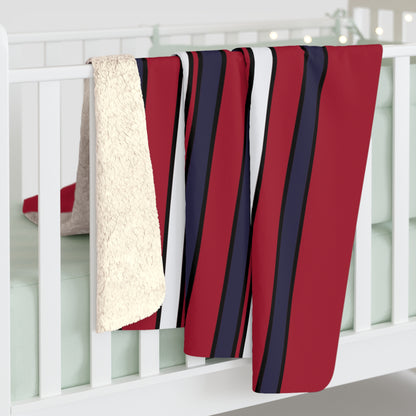 Thailand Retro Stripes Blanket Throw