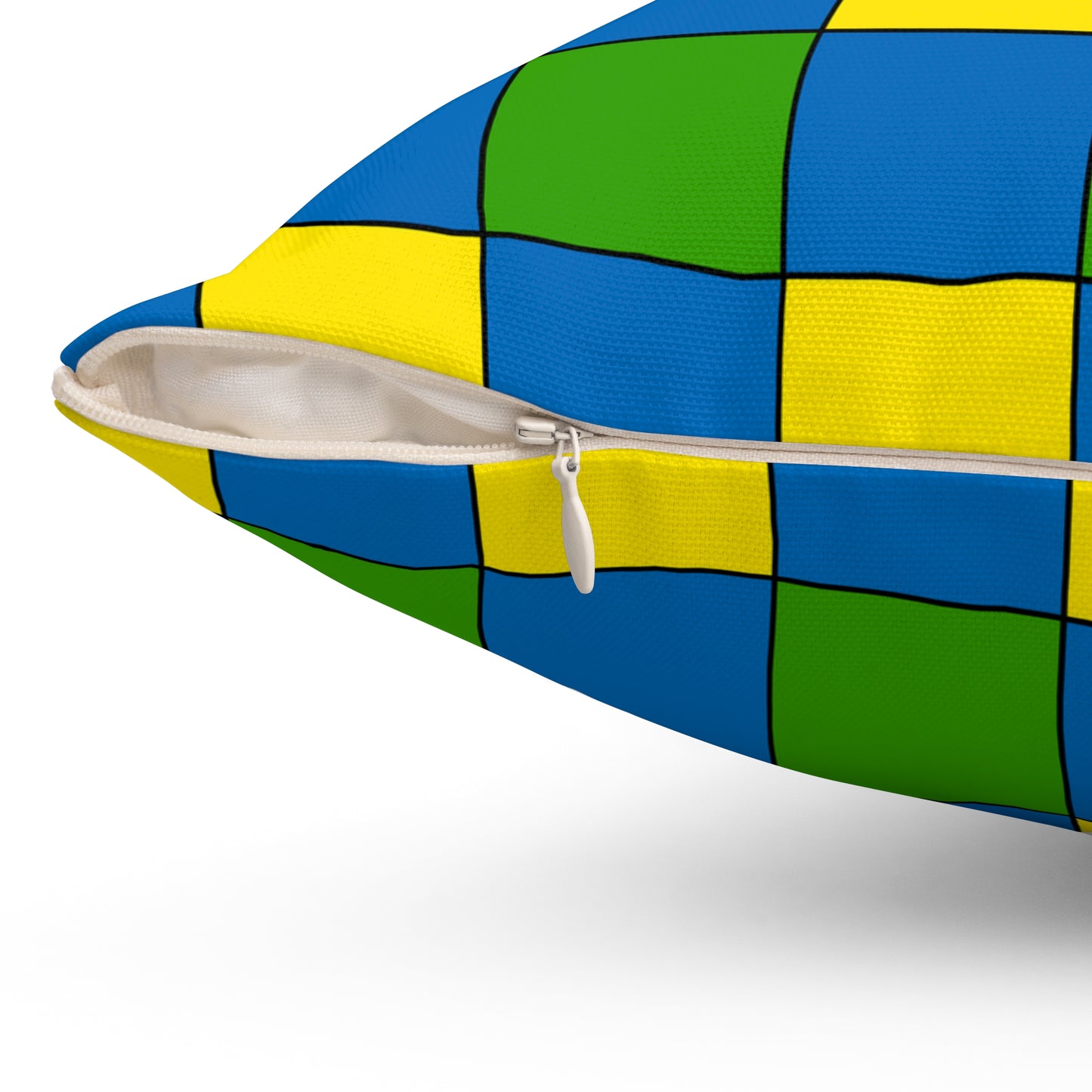 Gabon Retro Check Cushion Pillow
