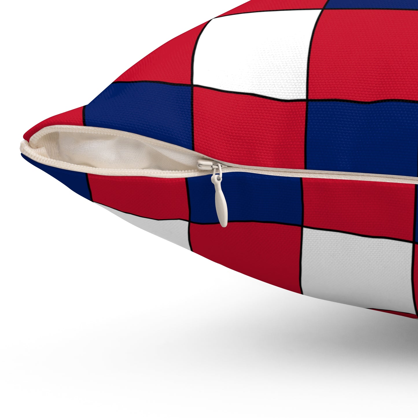 United Kingdom (UK) Retro Check Cushion Pillow