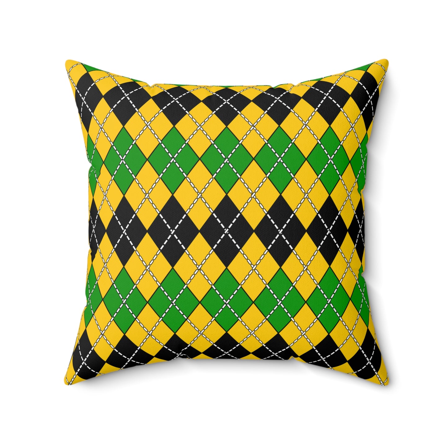 Jamaica Retro Argyle Cushion Pillow