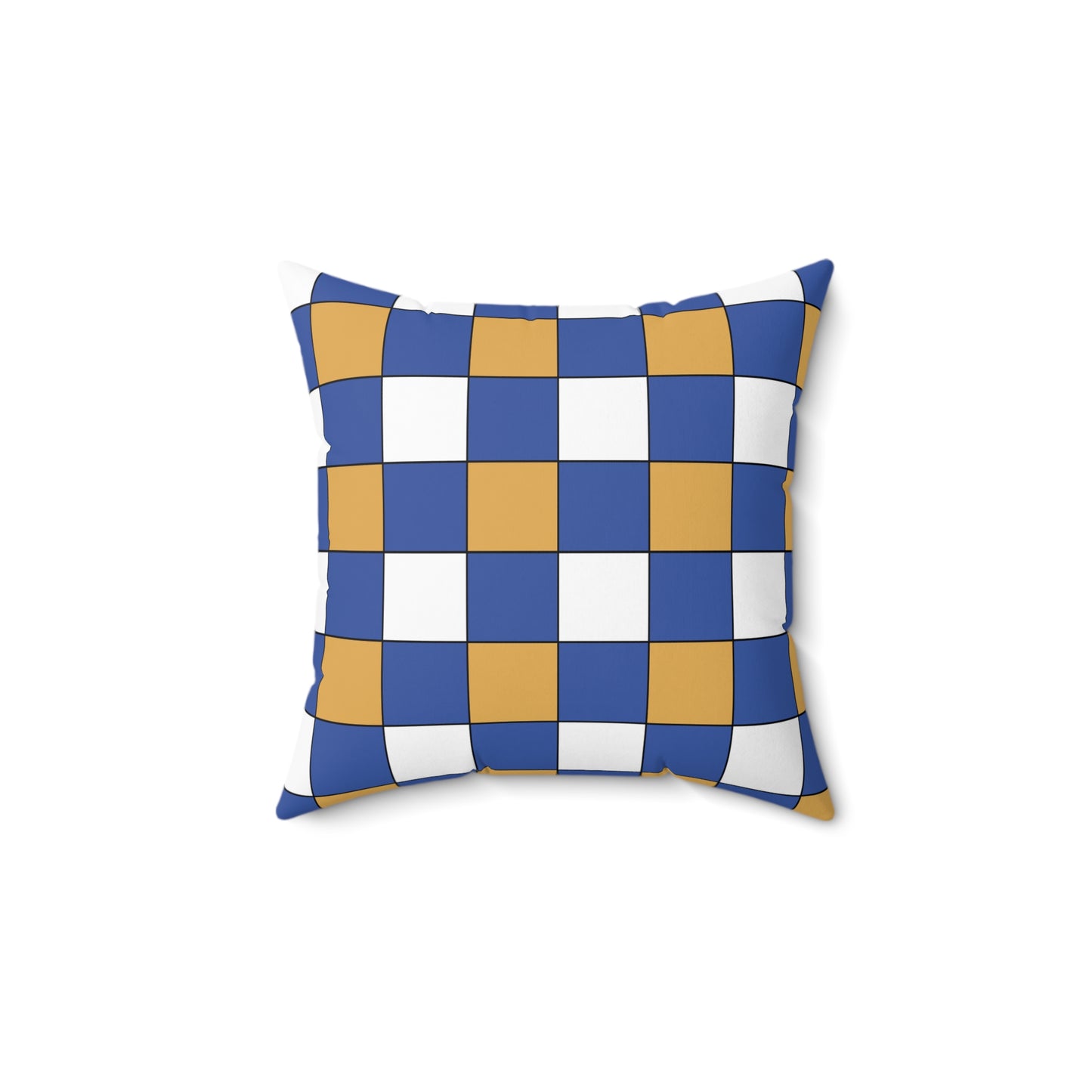 Marshall Islands Retro Check Cushion Pillow
