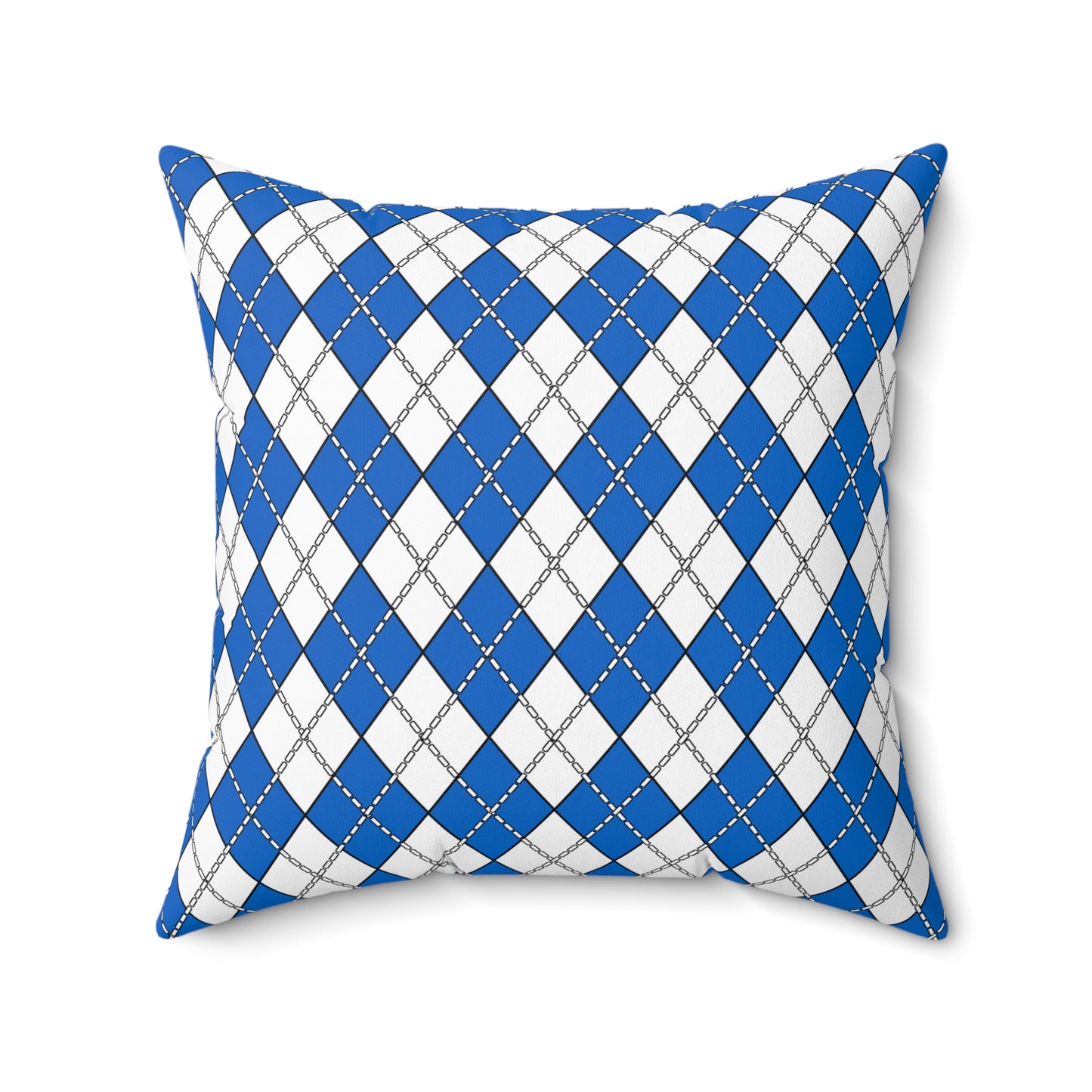 Nicaragua Retro Argyle Cushion Pillow