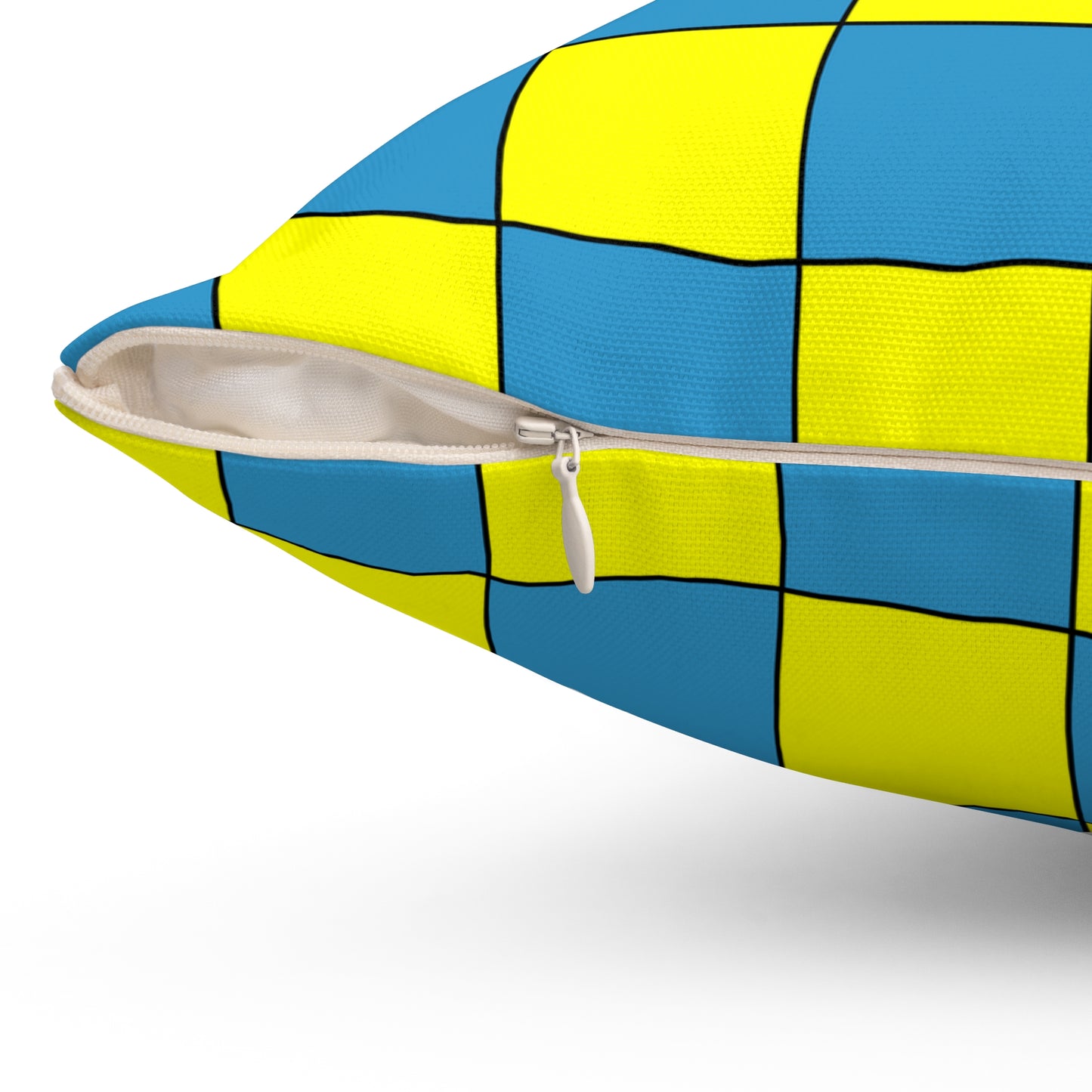 Aruba Retro Check Cushion Pillow