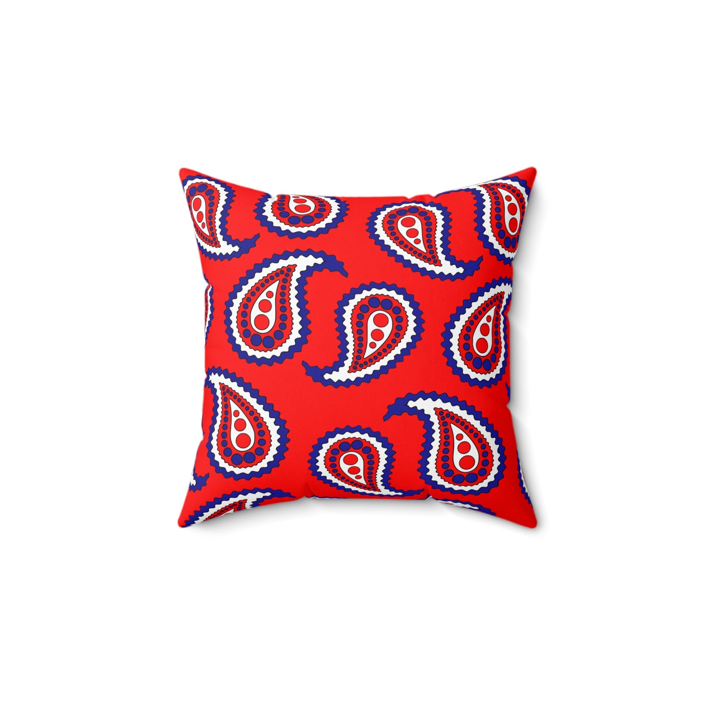 Croatia Retro Paisley Cushion Pillow