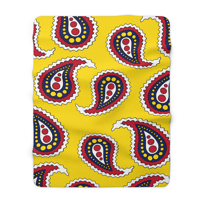 Niue Retro Paisley Blanket Throw