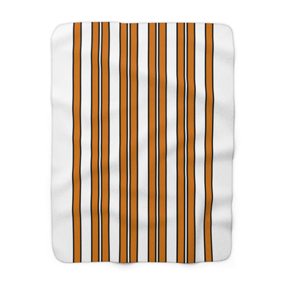 Cyprus Retro Stripes Blanket Throw