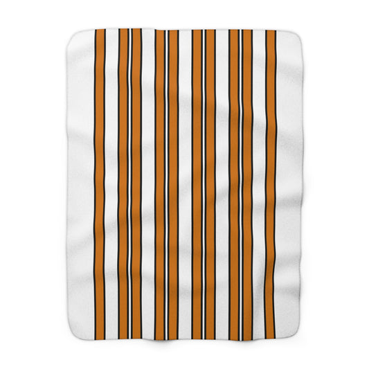 Cyprus Retro Stripes Blanket Throw