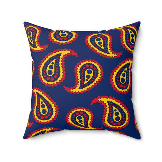Chad Retro Paisley Cushion Pillow