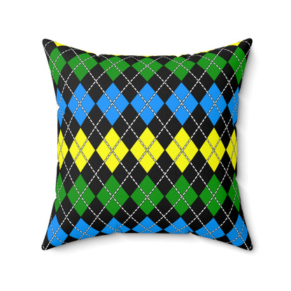 Tanzania Retro Argyle Cushion Pillow