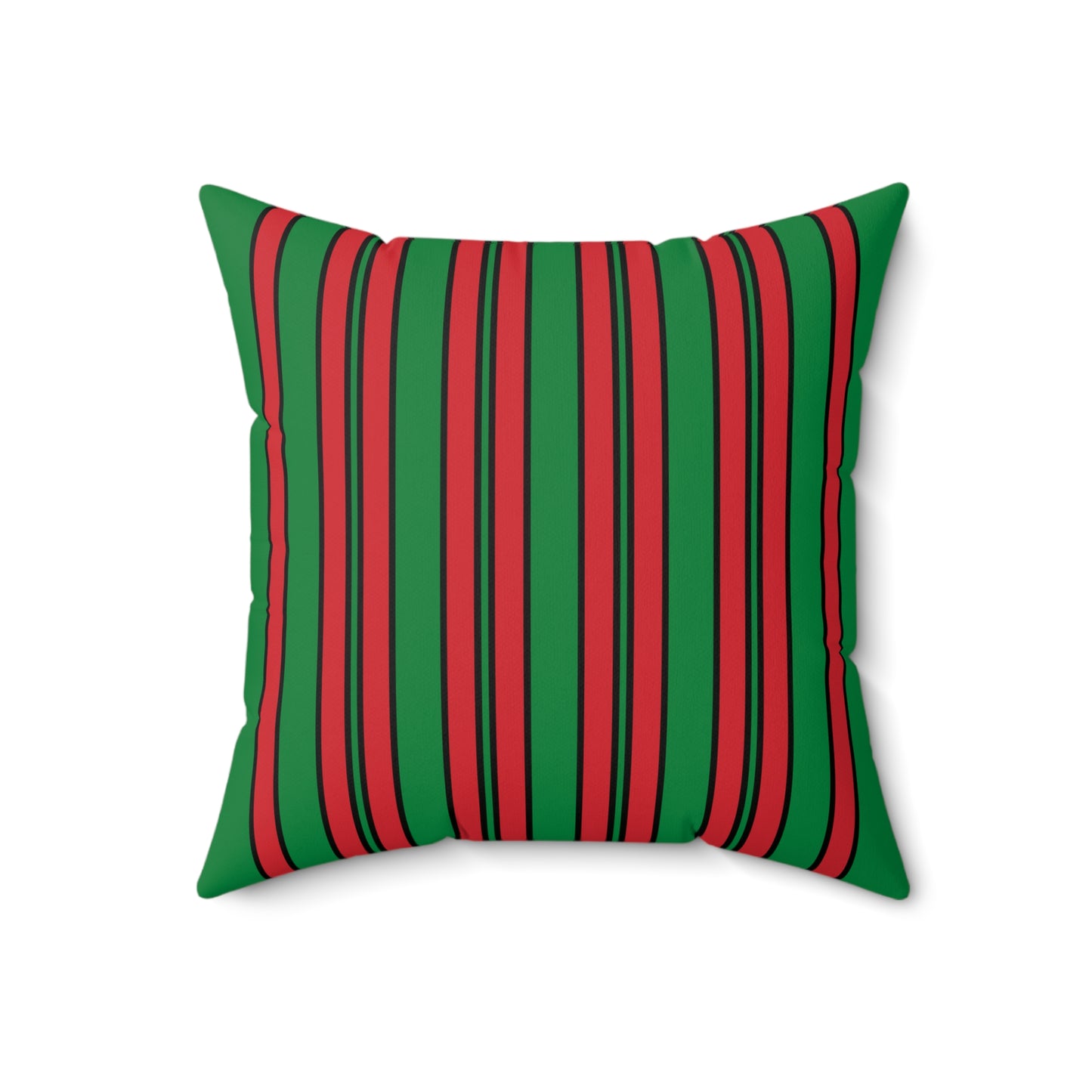 Turkmenistan Retro Stripes Cushion Pillow
