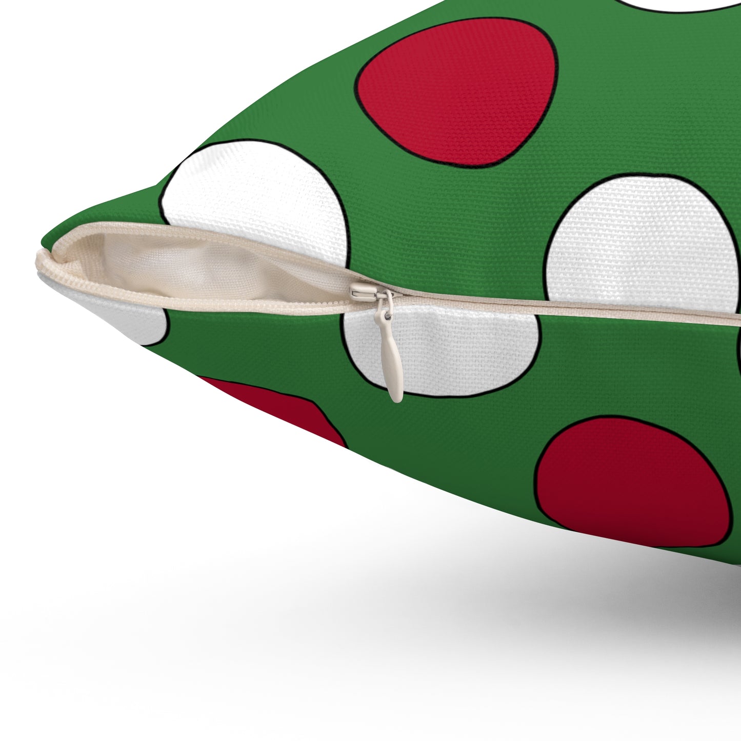 Suriname Retro Polka Dots Cushion Pillow