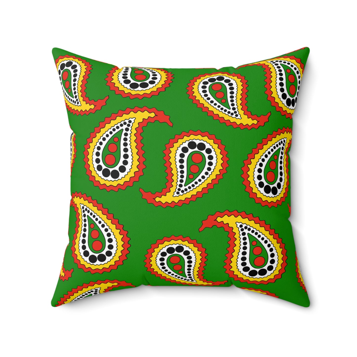 Dominica Retro Paisley Cushion Pillow