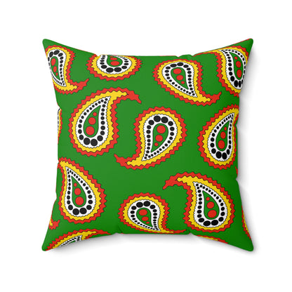 Dominica Retro Paisley Cushion Pillow