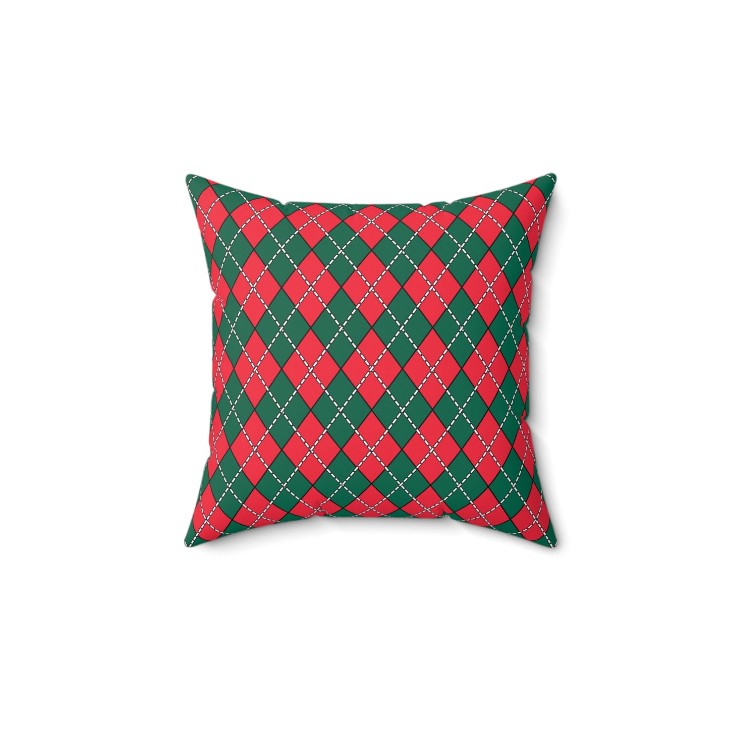 Bangladesh Retro Argyle Cushion Pillow