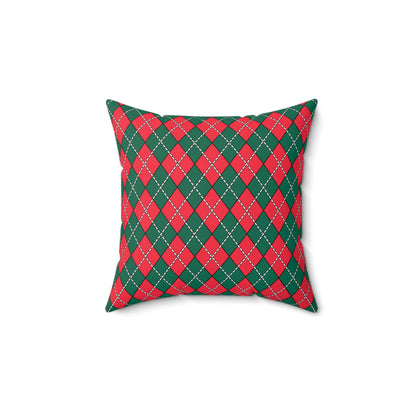 Bangladesh Retro Argyle Cushion Pillow