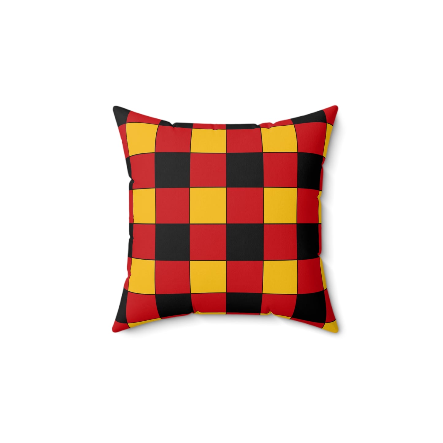 Timor Leste Retro Check Cushion Pillow