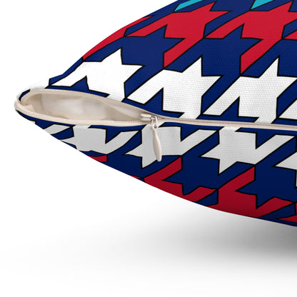 Montserrat Retro Houndstooth Cushion Pillow
