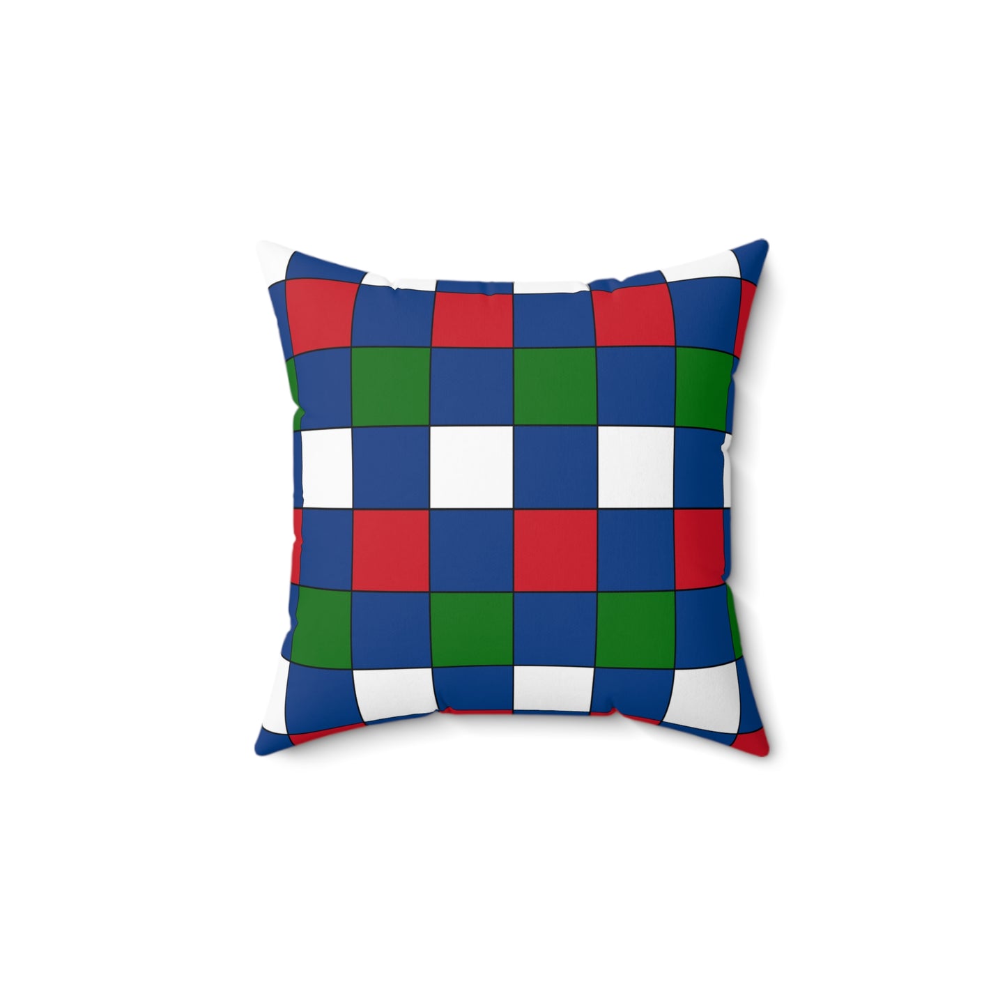 Belize Retro Check Cushion Pillow