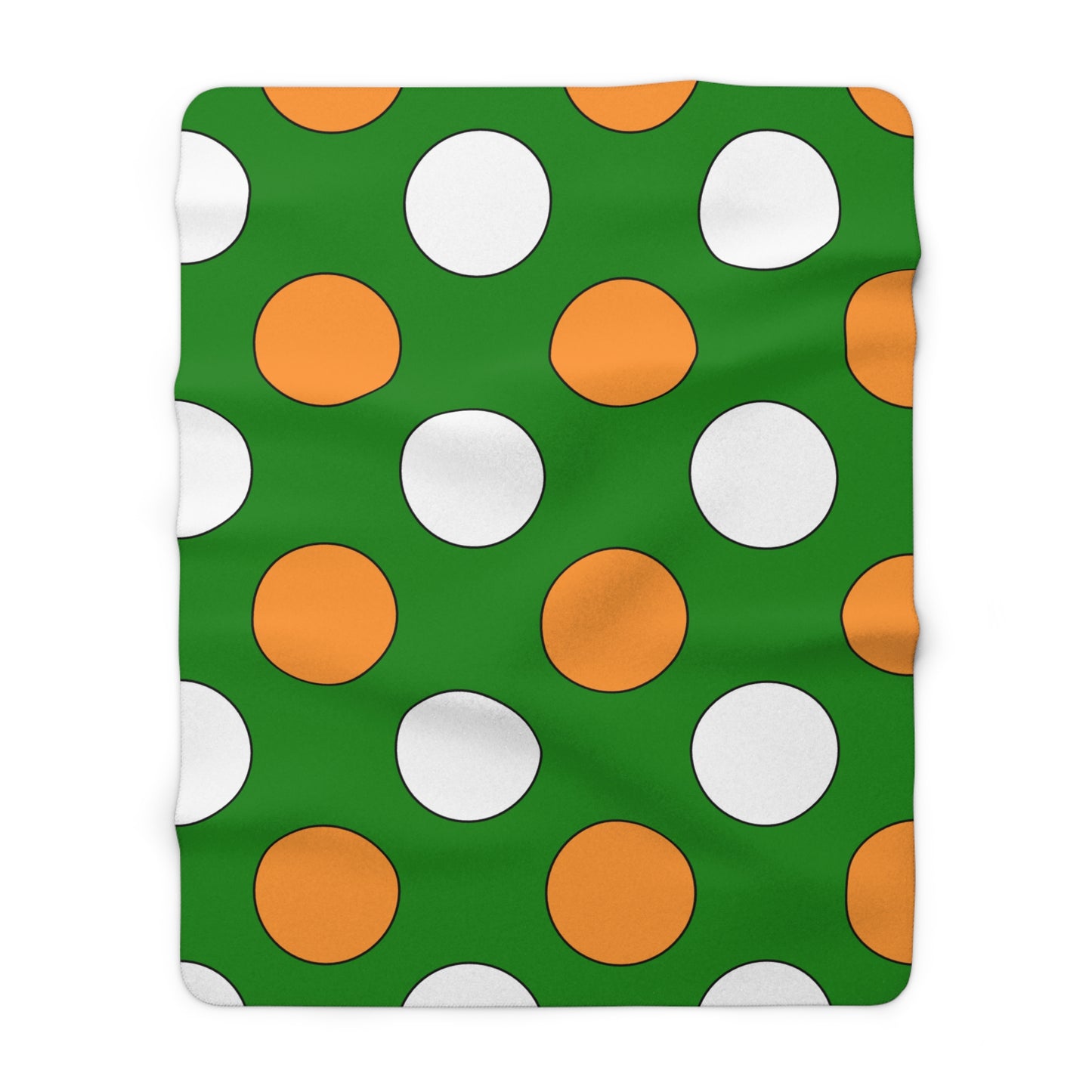 India Retro Polka Dots Blanket Throw