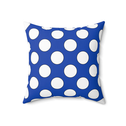 El Salvador Retro Polka Dots Cushion Pillow