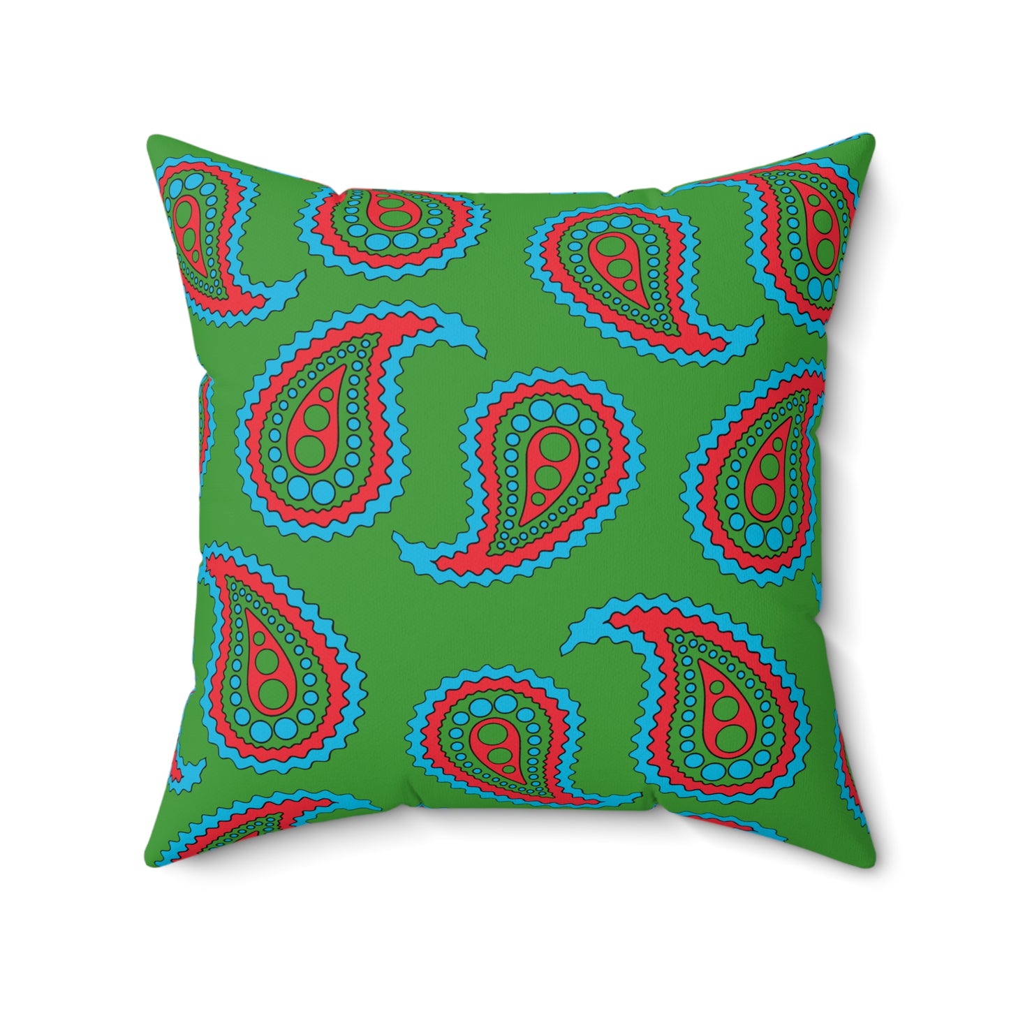 Azerbaijan Retro Paisley Cushion Pillow