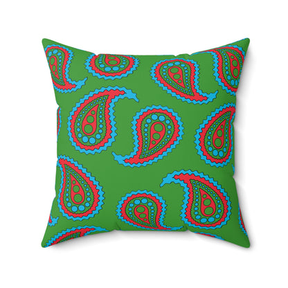 Azerbaijan Retro Paisley Cushion Pillow