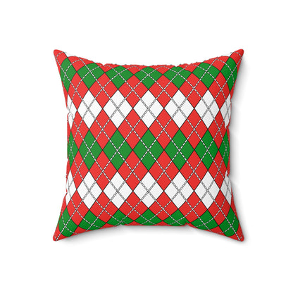 Oman Retro Argyle Cushion Pillow