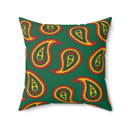 Lithuania Retro Paisley Cushion Pillow