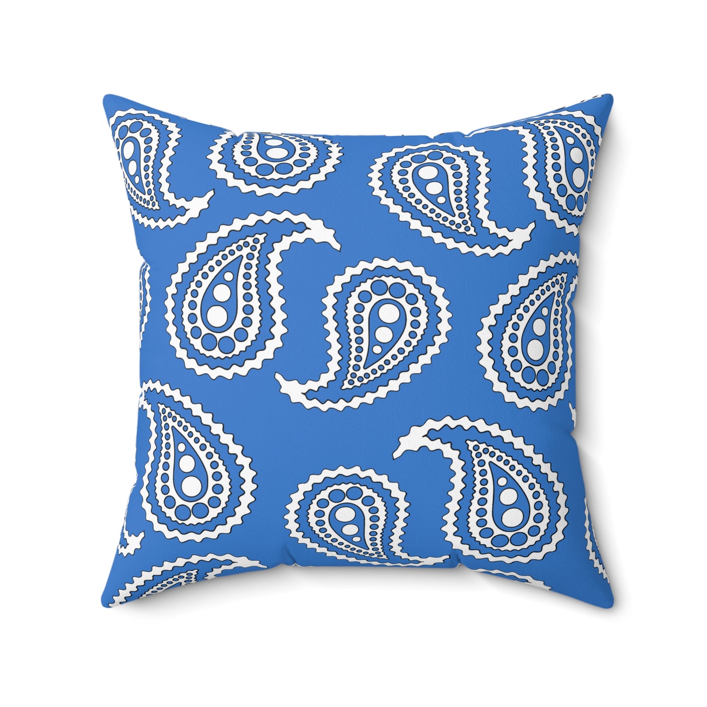 Antarctica Retro Paisley Cushion Pillow