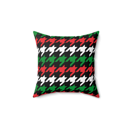 Palestine Retro Houndstooth Cushion Pillow