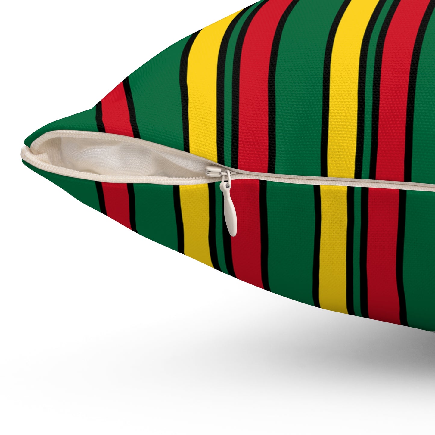 Ghana Retro Stripes Cushion Pillow