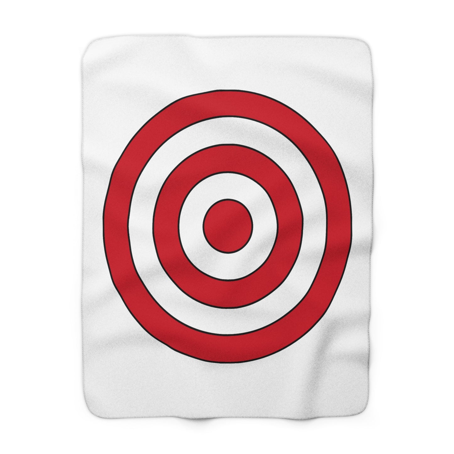 England Retro Target Blanket Throw
