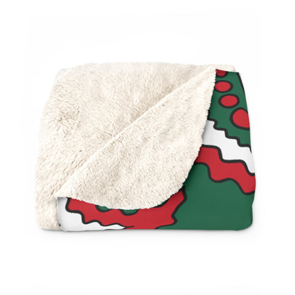 Mexico Retro Paisley Blanket Throw