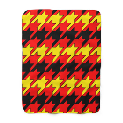 Angola Retro Houndstooth Blanket Throw