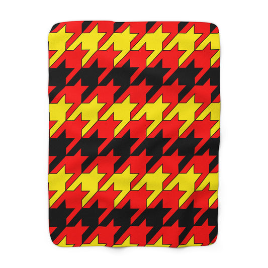 Angola Retro Houndstooth Blanket Throw