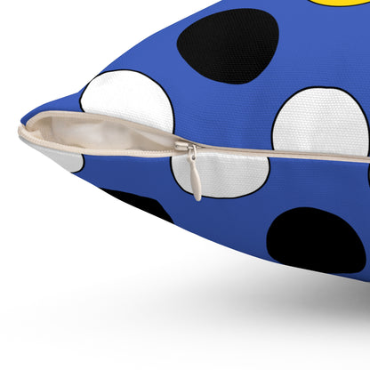 Eswatini Retro Polka Dots Cushion Pillow